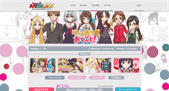 Desktop Screenshot of fansubanimeland.com.br